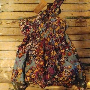 NWT Francesca's One Shoulder Tank